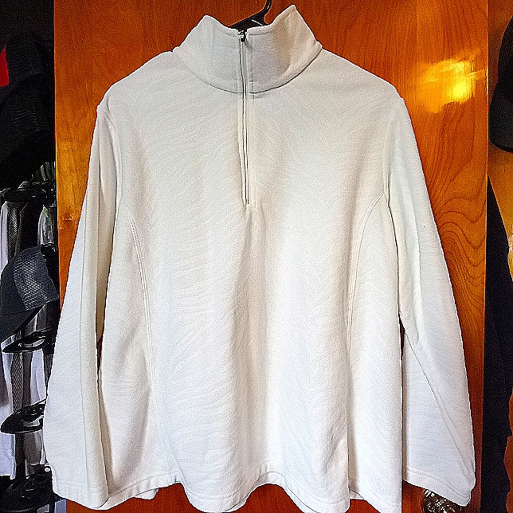 Lands' End zipup sweater